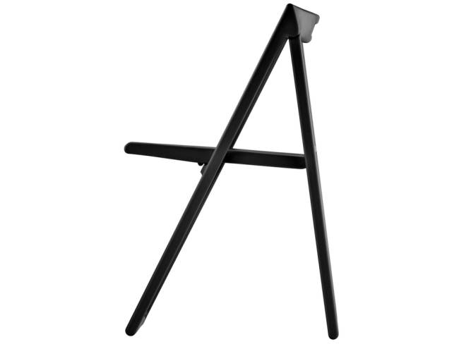 Стул пластиковый складной Enjoy черный 490х500х775 мм