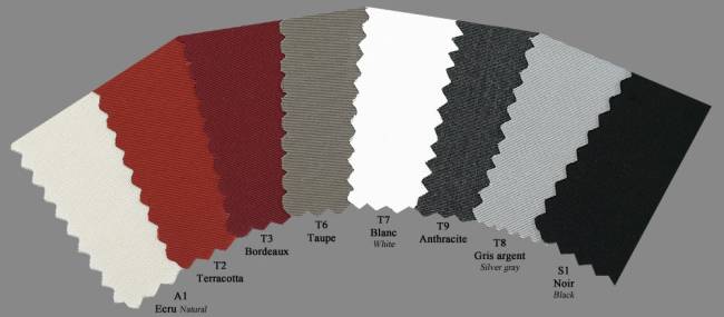 Зонт профессиональный 3х3 м Galileo Starwhite белый, слоновая кость 3000х3000 мм