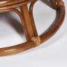 Кресло-качалка PAPASAN/ПАПАСАН w 23/01 B /с подушкой/ 115х78х104 см, Pecan (орех), ткань Коричневый, 3М7-147 Pecan (орех)