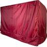 Чехол ЛЮКС для садовых качелей ОАЗИС, бордо