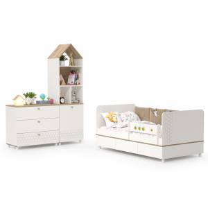 Мебель в детскую Эйп № 3 цвет белый/дуб белый