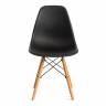 Стул CINDY (EAMES) (mod. 001) / 1 шт. в упаковке дерево бук/металл/сиденье пластик, 51x46x82.5см, черный/black черный/black дерево бук/металл/сиденье пластик