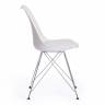 Стул TULIP IRON CHAIR (mod.EC-123) металл/пластик, 54,5*48*83,5см, white (белый) (Комплект из 4 шт.)