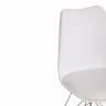 Стул TULIP IRON CHAIR (mod.EC-123) металл/пластик, 54,5*48*83,5см, white (белый) (Комплект из 4 шт.)