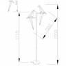 Светодиодный торшер Moderli V3075-2TL origami Birds 2*LED*6W