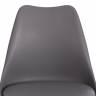 Стул TULIP IRON CHAIR (mod.EC-123) металл/пластик, 54,5*48*83,5см, серый (Комплект из 4 шт.)