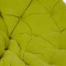 Кресло-качалка PAPASAN/ПАПАСАН w 23/01 B /с подушкой/ 115х78х104 см, Pecan (орех), флок Олива, 23 Pecan (орех)