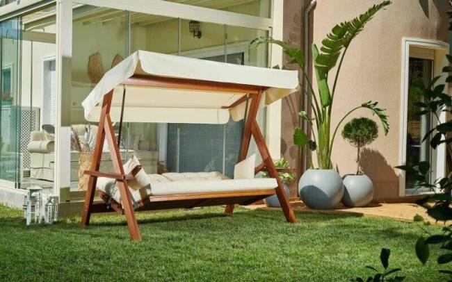 Качели LYON "Aida Swings", бежевый