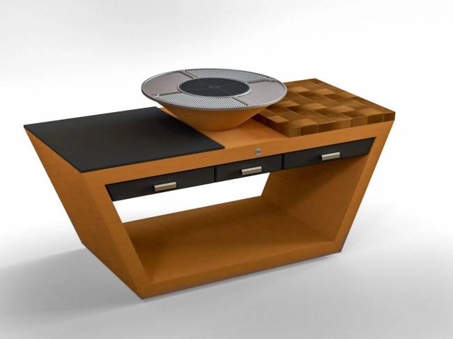 Гриль-очаг "DIO PREMIUM DECOR 750", чугун