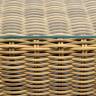 "Боно" лаунж-зона из искусственного ротанга, цвет соломенный