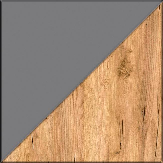 Набор из трёх шкаф-пеналов Октава цвет серый графит/дуб крафт золотой Набор из трёх шкаф-пеналов Октава цвет серый графит/дуб крафт золотой