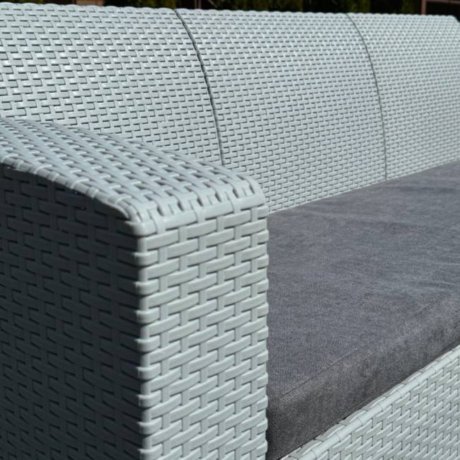 3-х местный диван LANA LUX светло-серый