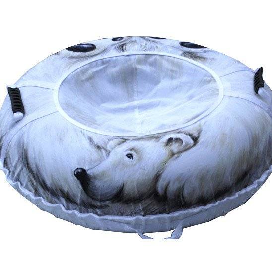 Тюбинг Митек Белый медведь 95 см