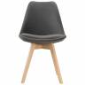 Стул деревянный Bonuss dark gray / wood