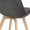 Стул деревянный Bonuss dark gray / wood