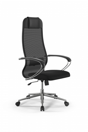 Кресло Sit 10 B1-111K - X2+UMF(X1) /Ub00/Wh00/K1cL(M09.B23.G18.W01), черный