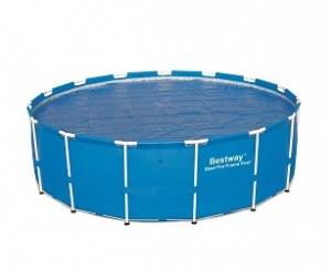 Солнечное покрывало для каркасного бассейна 549см (D527см)