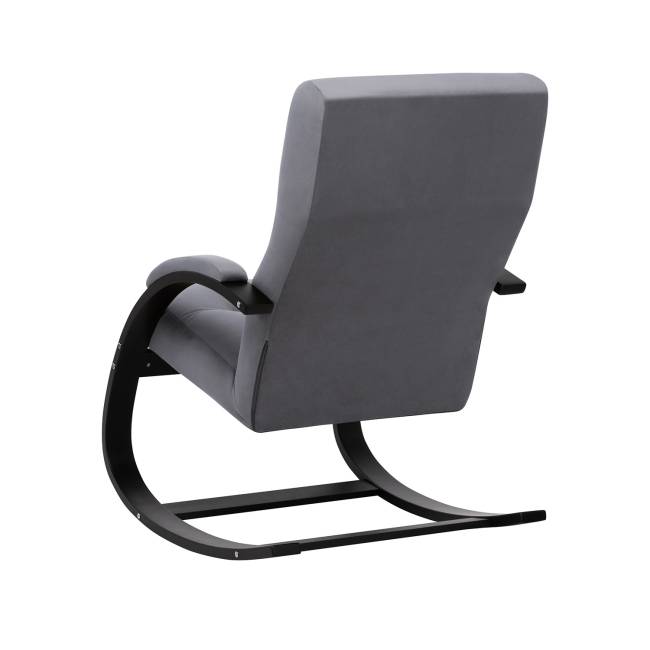 Кресло-качалка Leset Милано Венге V32 серый Кресло-качалка Leset Милано Венге V32 серый
