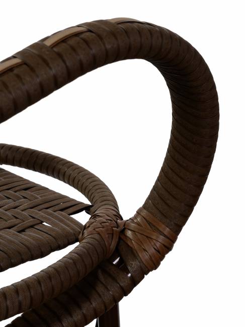 Комплект из искусственного ротанга Java (Ява)-6 (цвет: Орех)