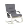 Кресло-качалка Leset Милано Слоновая кость V32 серый