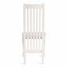 Стул DOLCE жёсткое сидение бук, мдф, 40х46х100см, Ivory white белый