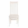Стул DOLCE жёсткое сидение бук, мдф, 40х46х100см, Ivory white белый
