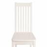 Стул DOLCE жёсткое сидение бук, мдф, 40х46х100см, Ivory white белый