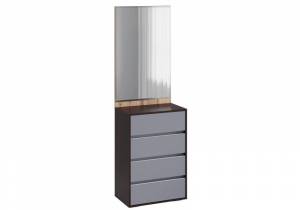 Прихожая Роут с зеркалом венге / дуб вотан / графит софт