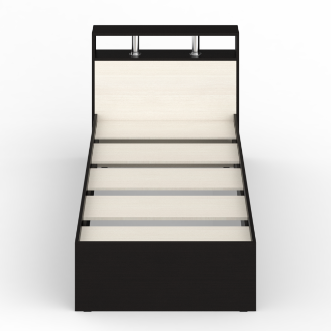 Кровать Камелия 900 цвет венге/дуб лоредо