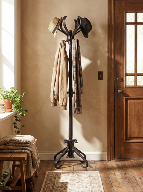 Вешалка напольная В 10Н венге