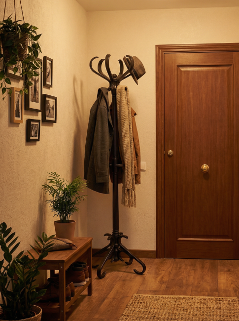 Вешалка напольная В 10Н венге