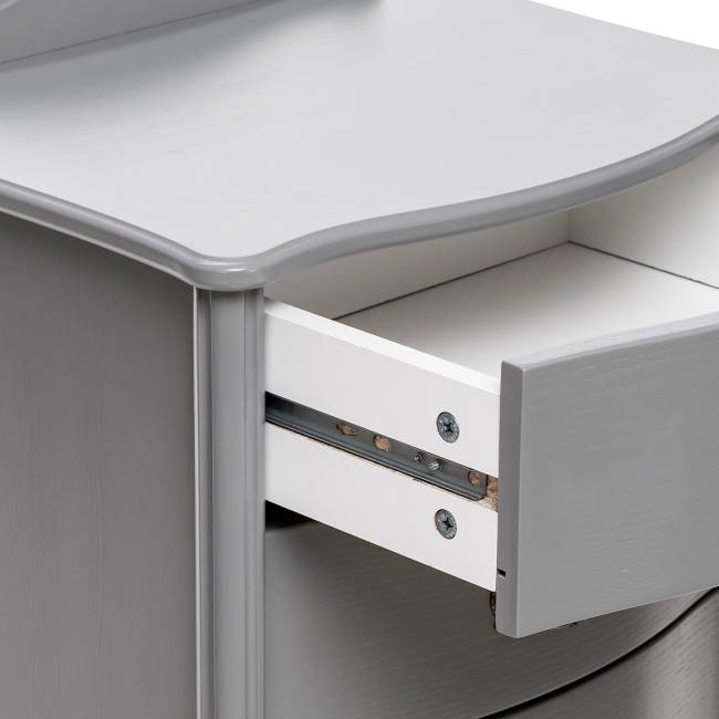 Комод Leset "Джульетта" узкий (5 ящ.) Серый ясень