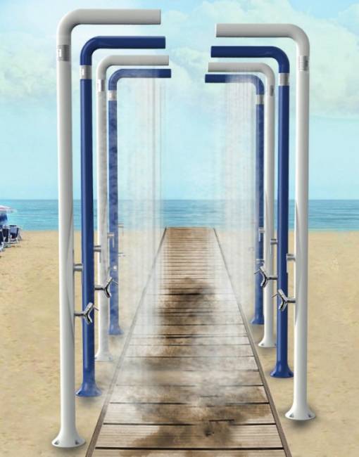 Душ уличный Funny Yang T 225 антрацит 170х170х2100 мм Душ уличный Funny Yang T 225 антрацит 170х170х2100 мм