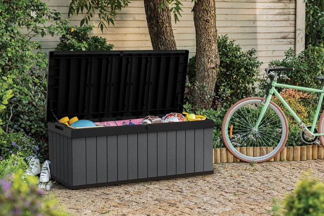 Сундук Дарвин 380 л (Darwin Box 380L) графит Сундук Дарвин 380 л (Darwin Box 380L) графит