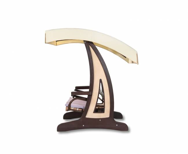 Качели садовые "Валенсия II" Премиум (лиственница) Качели садовые "Валенсия II" Премиум (лиственница)