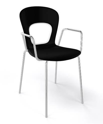 Кресло пластиковое Blog TB зеленый 510х500х810 мм Кресло пластиковое Blog TB зеленый 510х500х810 мм