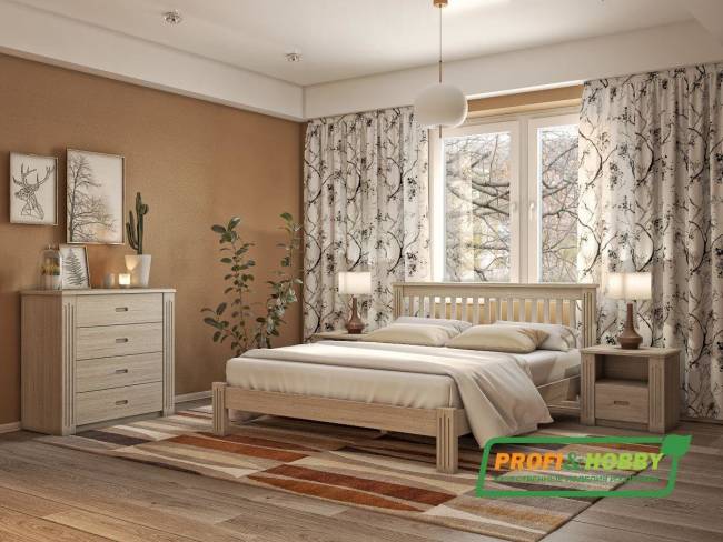 Тумба прикроватная Rino дуб, сонома