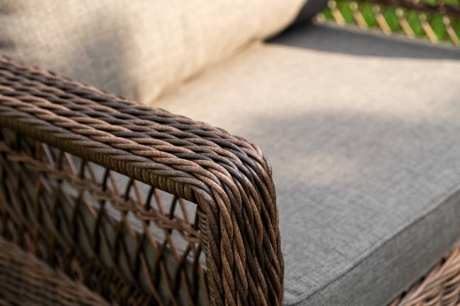 "Гранд Латте" лаунж-зона из искусственного ротанга, цвет коричневый "Гранд Латте" лаунж-зона из искусственного ротанга, цвет коричневый