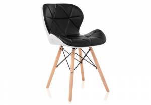 Стул деревянный PC-027 black / white Стул деревянный PC-027 black / white