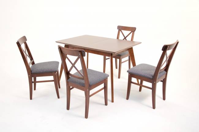 Стул Ингольф ПМ орех/графит