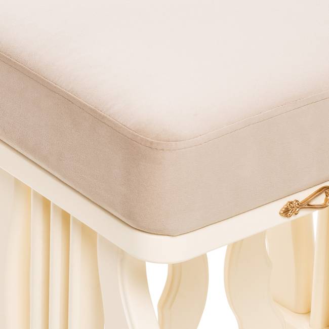 Банкетка Leset "Джульетта" Дуб шампань V18 бежевый Банкетка Leset "Джульетта" Дуб шампань V18 бежевый