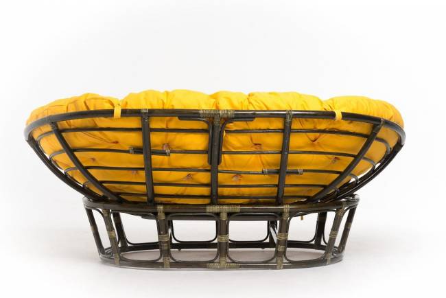 Кресло "MAMASAN" олива желтая подушка Кресло "MAMASAN" олива желтая подушка