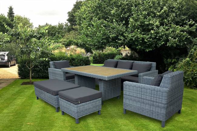 MOKKA БЕЛЛА / BELLA диван 3-х местный, серый