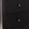 Leset Комод "Мира-5" (Комод 05) Чёрный
