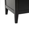 Leset Комод "Мира-5" (Комод 05) Чёрный