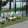 Подушка для дивана Net Bench серый Sunbrella 535х1055х70 мм
