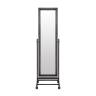 Зеркало напольное Leset Мэмфис Венге Чёрный