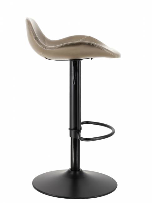 Барный стул Everprof Glory (Глори) Экокожа Серый