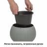 Кашпо для цветов Beton Bowl DKB290-422U бетон 2 предмета 3,9 л