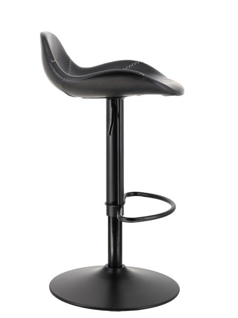 Барный стул Everprof Glory (Глори) Экокожа Черный